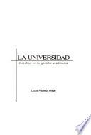 Libro La universidad