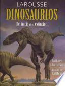 Libro Larousse de los Dinosaurios