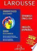 Libro Larousse Unabridged Dictionary