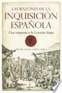 Libro Las razones de la Inquisición Española