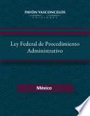 Libro Ley Federal de Procedimiento Administrativo (Indexada)