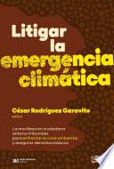 Libro Litigar la emergencia climática