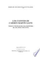 Los cuentos de Carmen Martín Gaite