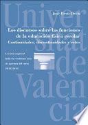Los discursos sobre las funciones de la educación física escolar