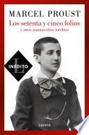 Libro Los setenta y cinco folios y otros manuscritos inéditos