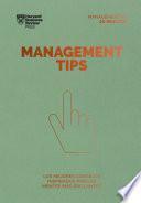 Libro Management Tips. Serie Management en 20 minutos