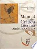 Libro Manual de crítica literaria contemporánea