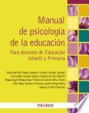Libro Manual de Psicología de la Educación