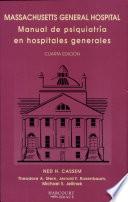 Manual de Psiquiatría en Hospitales Generales