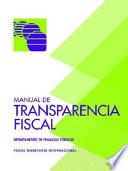 Manual de Transparencia Fiscal