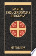 Libro Manual para ceremonias religiosas