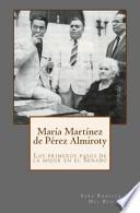 Libro Maria Martinez de Perez Almiroty