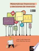 Libro Matemáticas financieras y decisiones de inversión