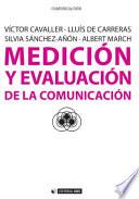 Libro Medición y evaluación de la comunicación