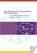 Libro Mejora de los programas de nutricion