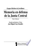 Memoria en defensa de la Junta Central