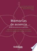 Libro Memorias de ausencia