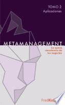 Libro Metamanagement (Aplicaciones, Tomo 2)