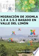 Libro Migración de Joomla 1.0 a 2.5.3 basada en Valle del limon