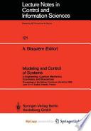 Libro Modeling and Control of Systems in Engineering, Quantum Mechanics, Economics and Biosciences