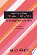 Libro Morada y memoria