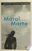 Libro Moral para Marta