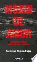 Libro Morir de amor