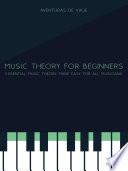 Libro Music Theory for Beginners