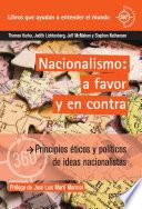 Libro Nacionalismo: A favor y en contra