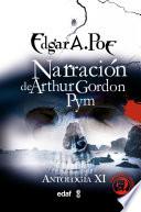 Libro Narración de Arthur Gordon Pym