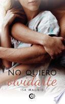 Libro No quiero olvidarte