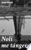 Libro Noli me tángere