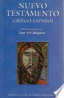 Libro Nuevo Testamento griego-español