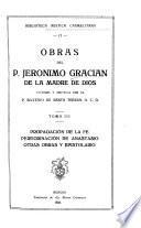 Obras del p. Jerónimo Gracián de la Madre de Dios