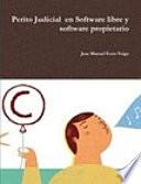 Libro Perito Judicial en Software libre y software propietario