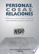 Libro Personas, cosas, relaciones