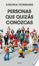 Libro Personas que quizás conozcas