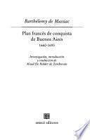 Libro Plan francés de conquista de Buenos Aires, 1660-1693