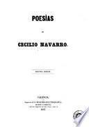 Poesías de Cecilio Navarro