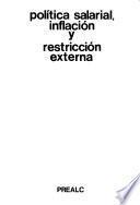 Política salarial, inflación y restricción externa