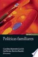 Libro Políticas familiares