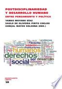 Libro Postdisciplinariedad y desarrollo humano. Entre pensamiento y política