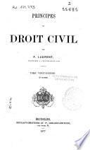 Principes de Droit Civil français