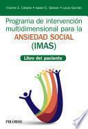 Libro Programa de Intervención multidimensional para la ansiedad social (IMAS)