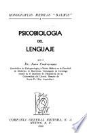 Psicobiología del lenguaje