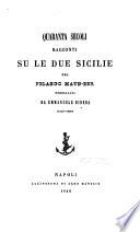 Quaranta secoli racconti su le Due Sicilie del Pelasgo Matn-Eer