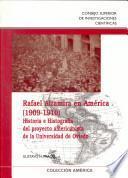 Rafael Altamira en América, 1909-1910
