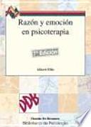 Libro Razón y emoción en psicoterapia