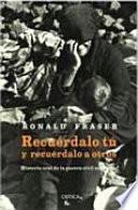 Libro Recuérdalo tú y recuérdalo a otros