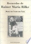 Recuerdos de Rainer Maria Rilke
